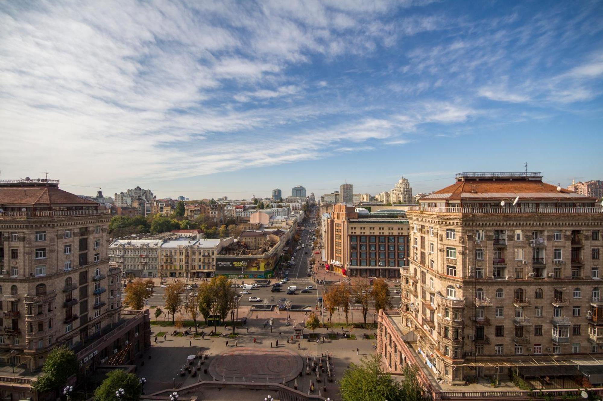 Central Apartments Kiev Esterno foto