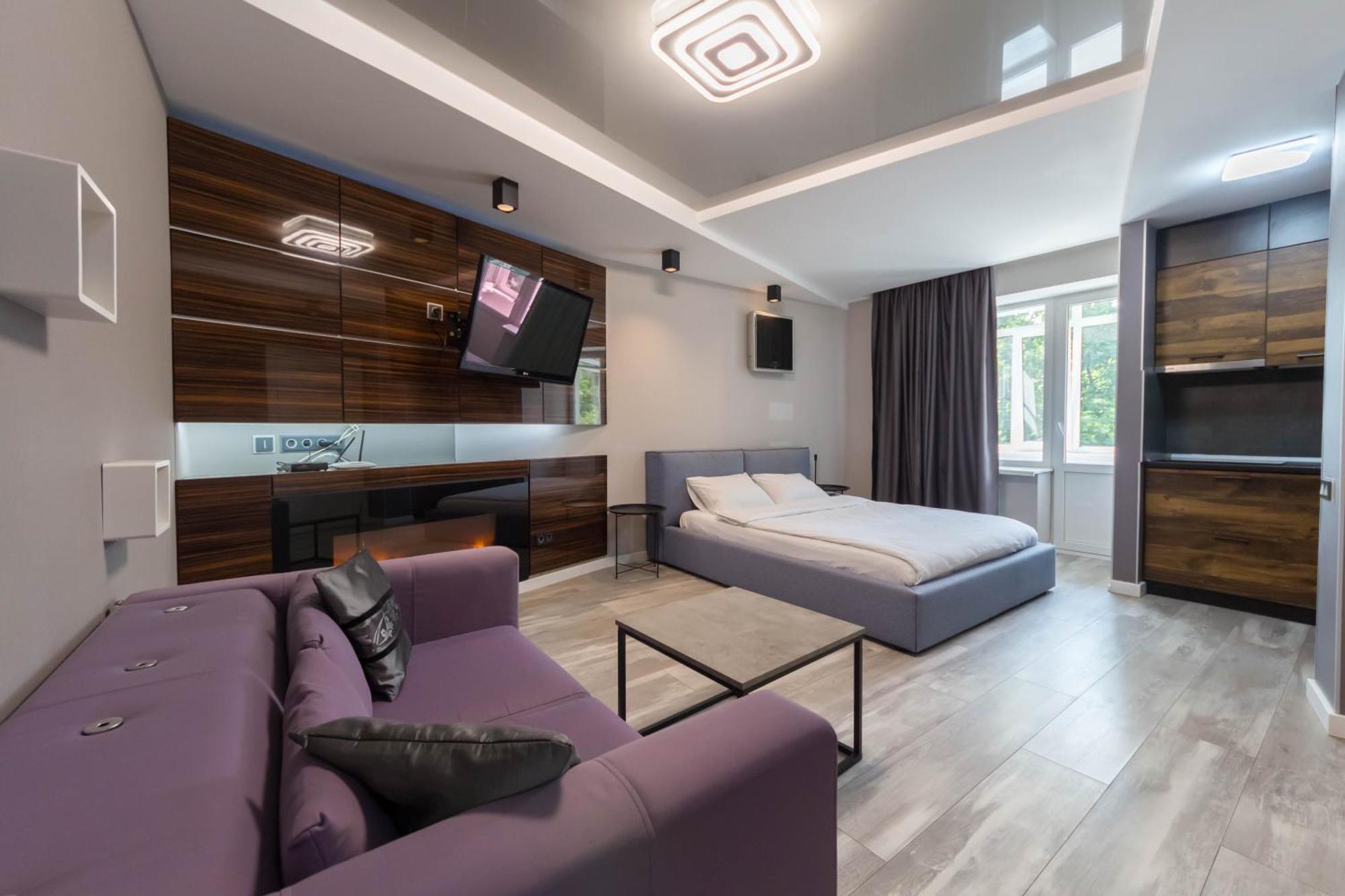 Central Apartments Kiev Esterno foto